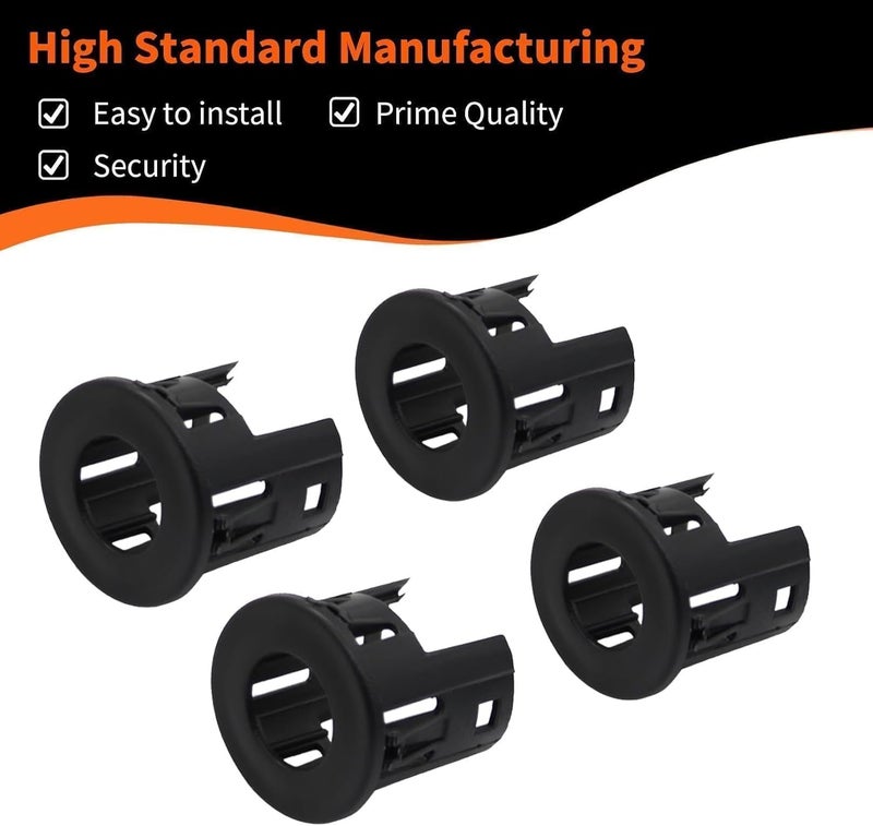 Aspaton 4X Parking Assist Sensor Mount Bracket Bezels Compatible with 2014-2018 Ram 1500 2019 Ram 1500 Classic 5LS52TZZAA - Image 4
